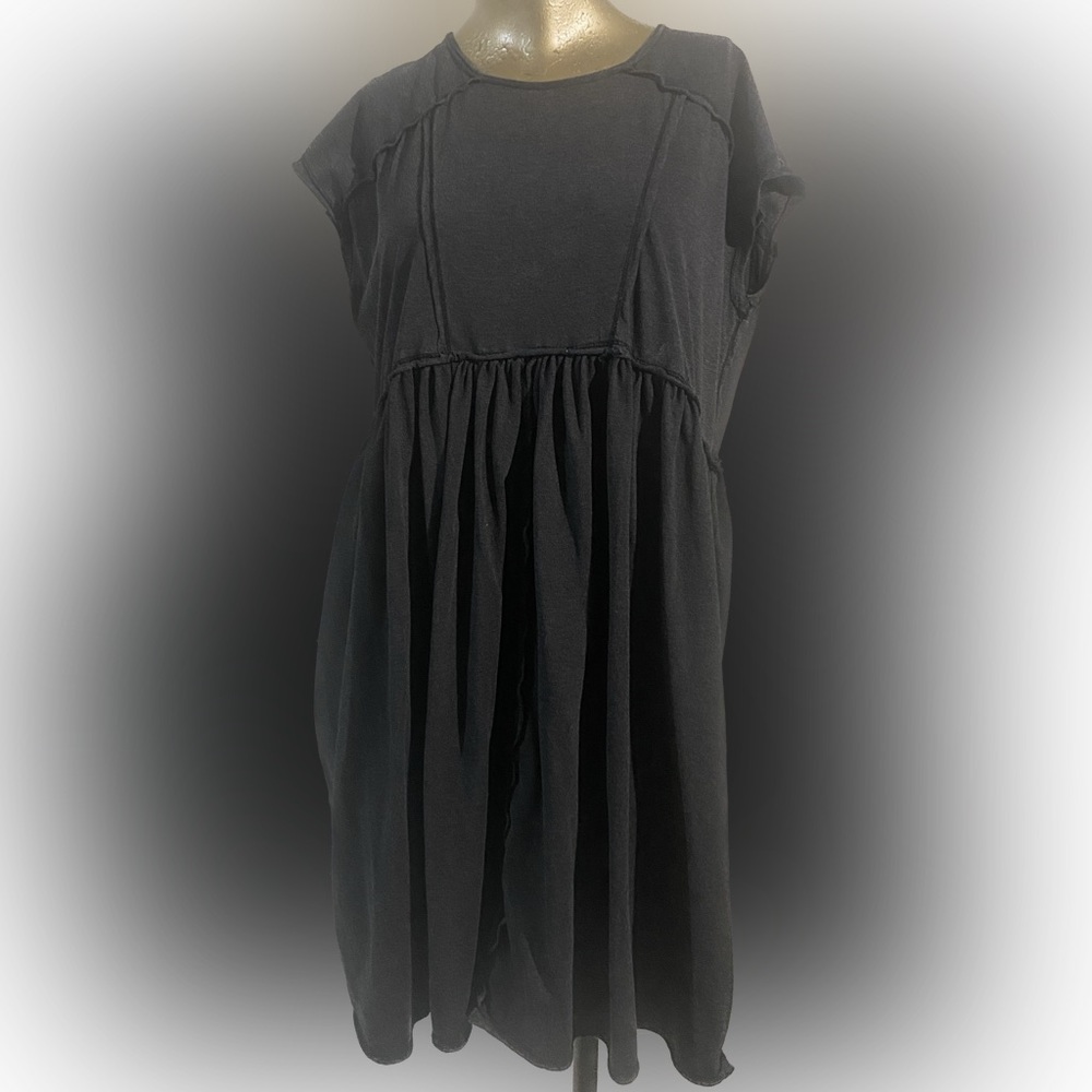 True Craft Ash Black May Dress, Medium